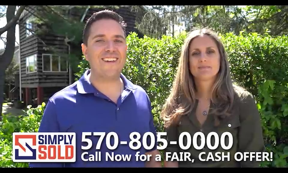 A still from the Simply Sold RE television commercial airing across Northeast Pennsylvania